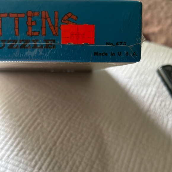 Jungle Kittens Picture Puzzle - 500 Pieces Vintage new in box excellent unopened - Picture 6 of 12